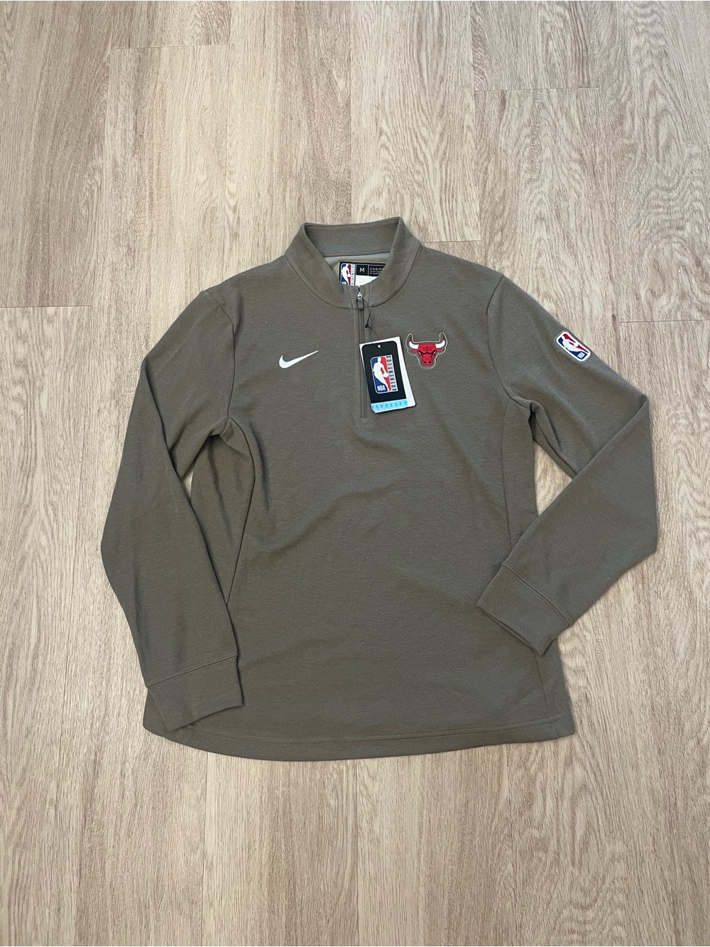 chicago bulls quarterzip